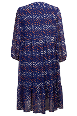 Платье женское 3133ВП, горох #284Гора053133ВП