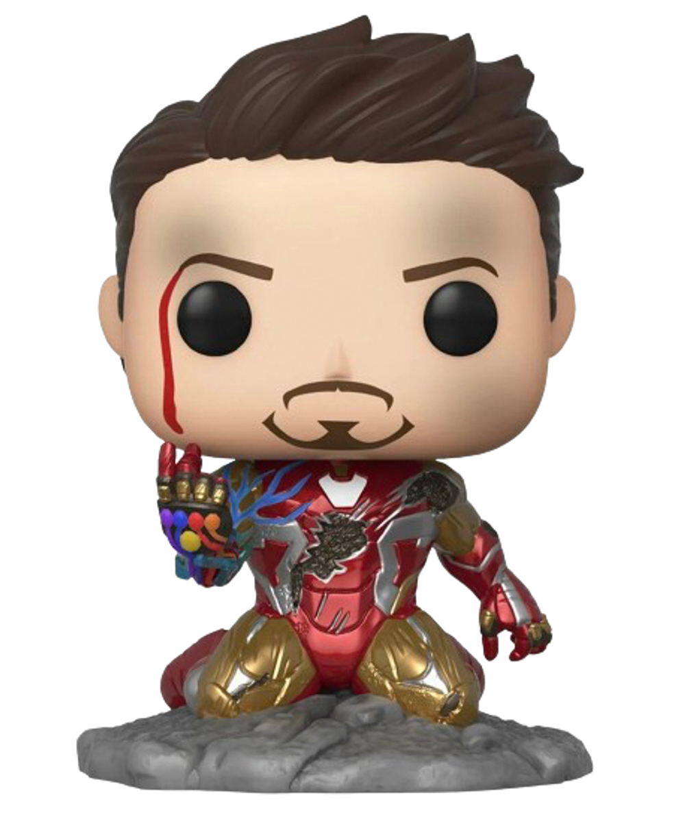 Фигурка Funko POP! Bobble Marvel Avengers Endgame Iron Man (I Am Iron Man) (Exc) (светится в темноте) (MT)