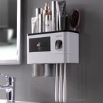 Органайзер для ванной с дозатором зубной пасты