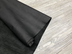 Turino Wax Nero (0,8-1,0 мм), цв. Черный, натуральная кожа