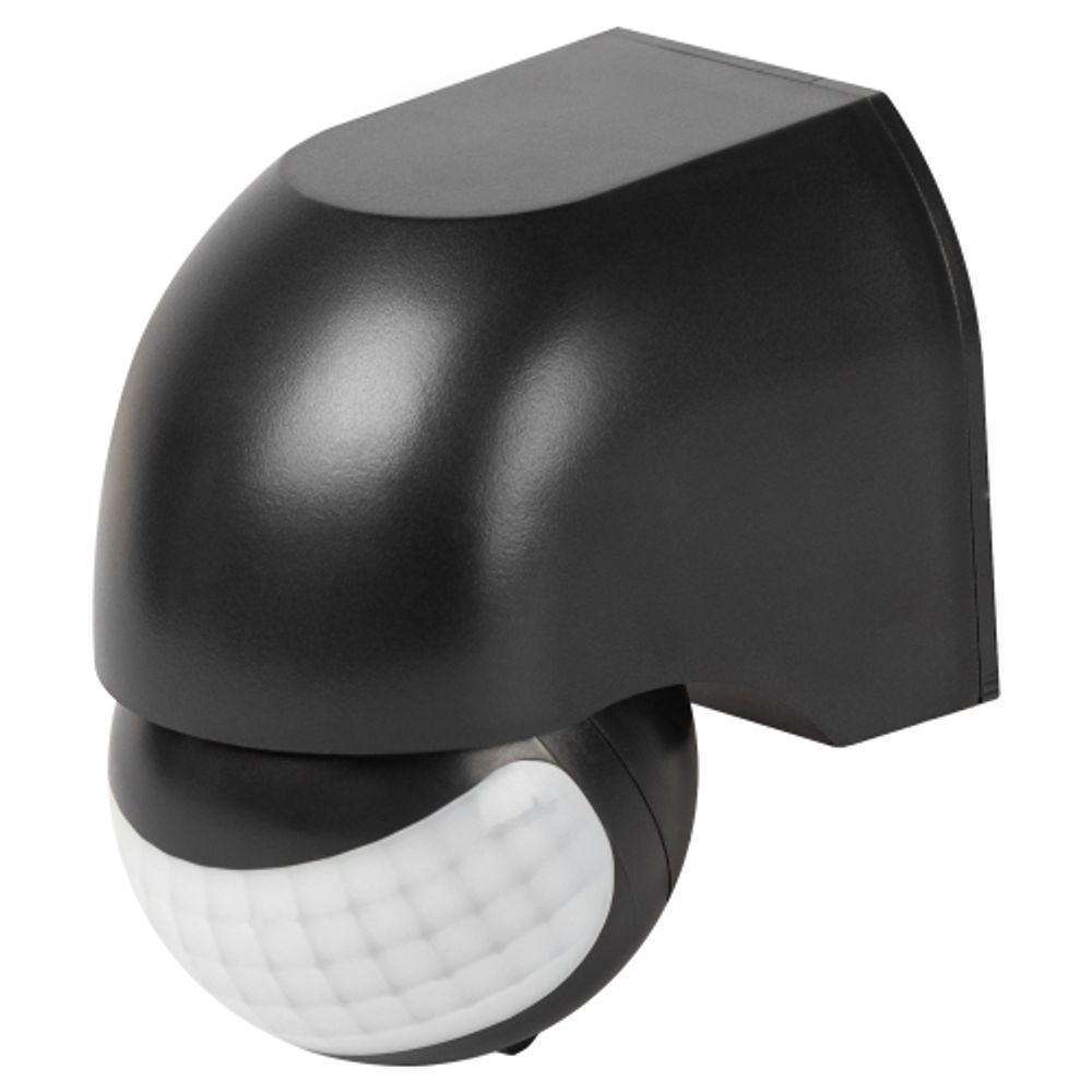 Датчик движения ЭРА MD 011 настенный инфракрасный 1200 Вт угол 180° IP44 черный