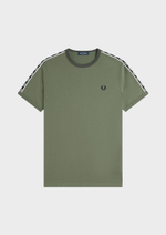Футболка FRED PERRY Contrast Tape Ringer T-Shirt
