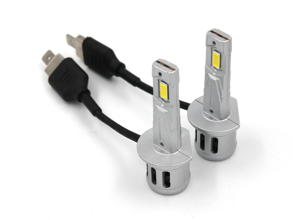 Cветодиодные лампы H1 Sariti E4S с вентилятором, 12V, 35W, 5500K (комплект, 2шт)