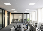 Светильник LED Ecophon (для потолка Экофон) кромка-Dx 600х600 38Вт SL 5000К опал IP40 DR