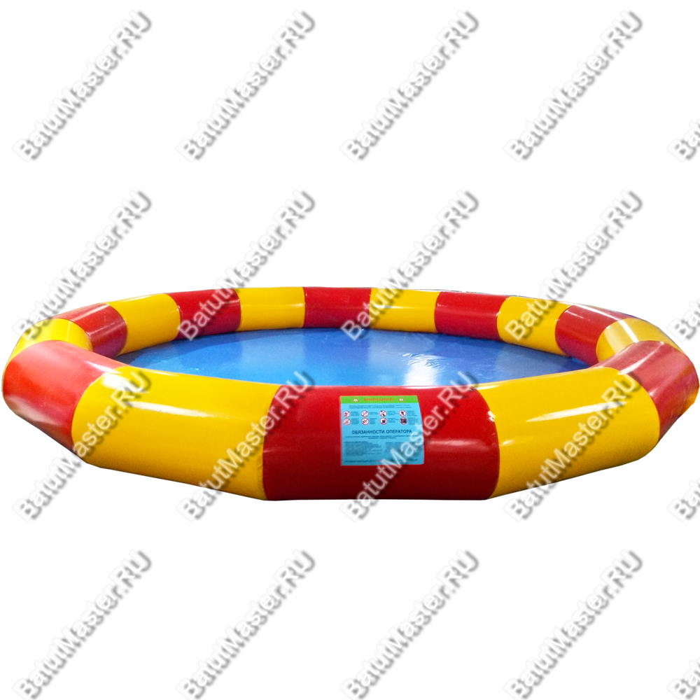 Надувной бассейн "Многогранник", диаметр 10 м
