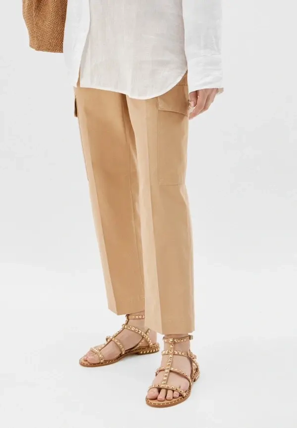 PRECIOUS SS24-M-130289-002 brown-25L Женские сандалии