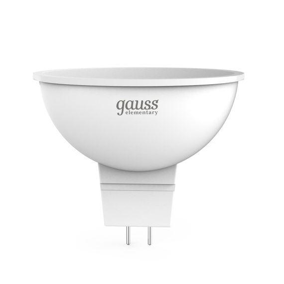 Лампа светодиодная Gauss GU5.3 7W 6500K матовая 13537