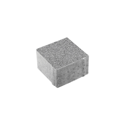 Тротуарная плитка КВАДРАТ 100х100 мм - Гранит Белый