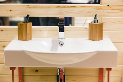 Раковина Sanita Luxe Infinity 65 на кронштейнах