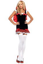 Юная красная шапочка SM (42-44) (Цвет: черный с красным и белым)