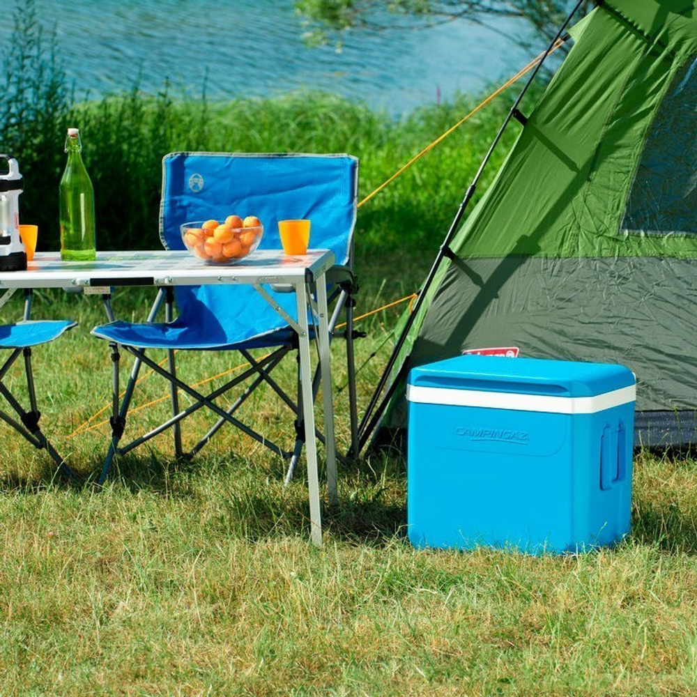 Изотермический контейнер (термобокс) Campingaz Icetime Plus (38 л.), синий