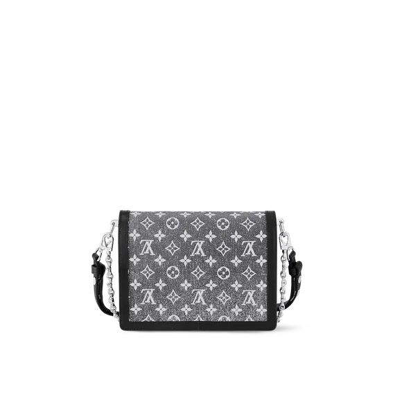 Сумка Louis Vuitton Dauphine MM серый