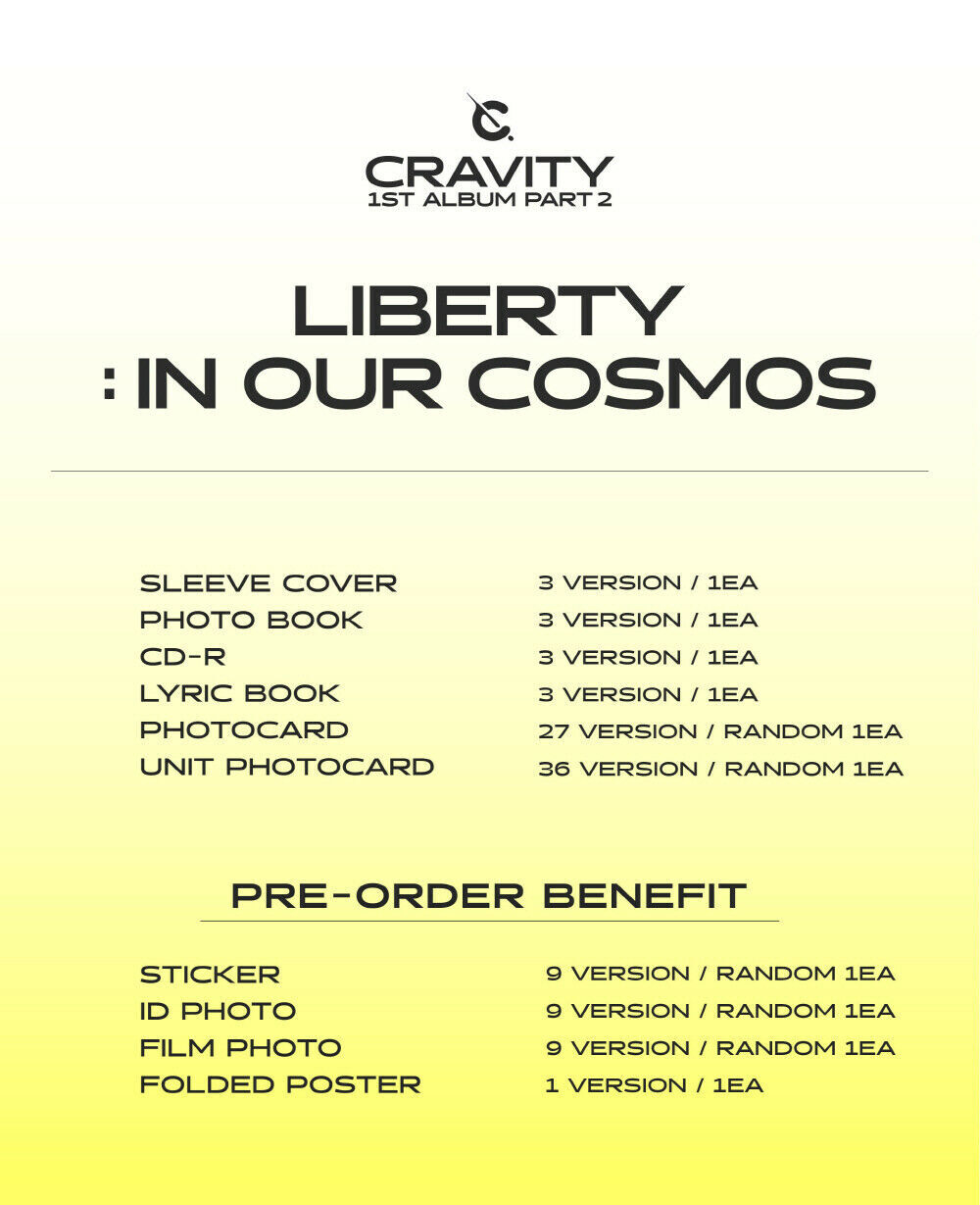 CRAVITY - LIBERTY : IN OUR COSMOS