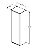 Шкафчик для подвесного монтажа Ideal Standard CONNECT AIR E0834PS