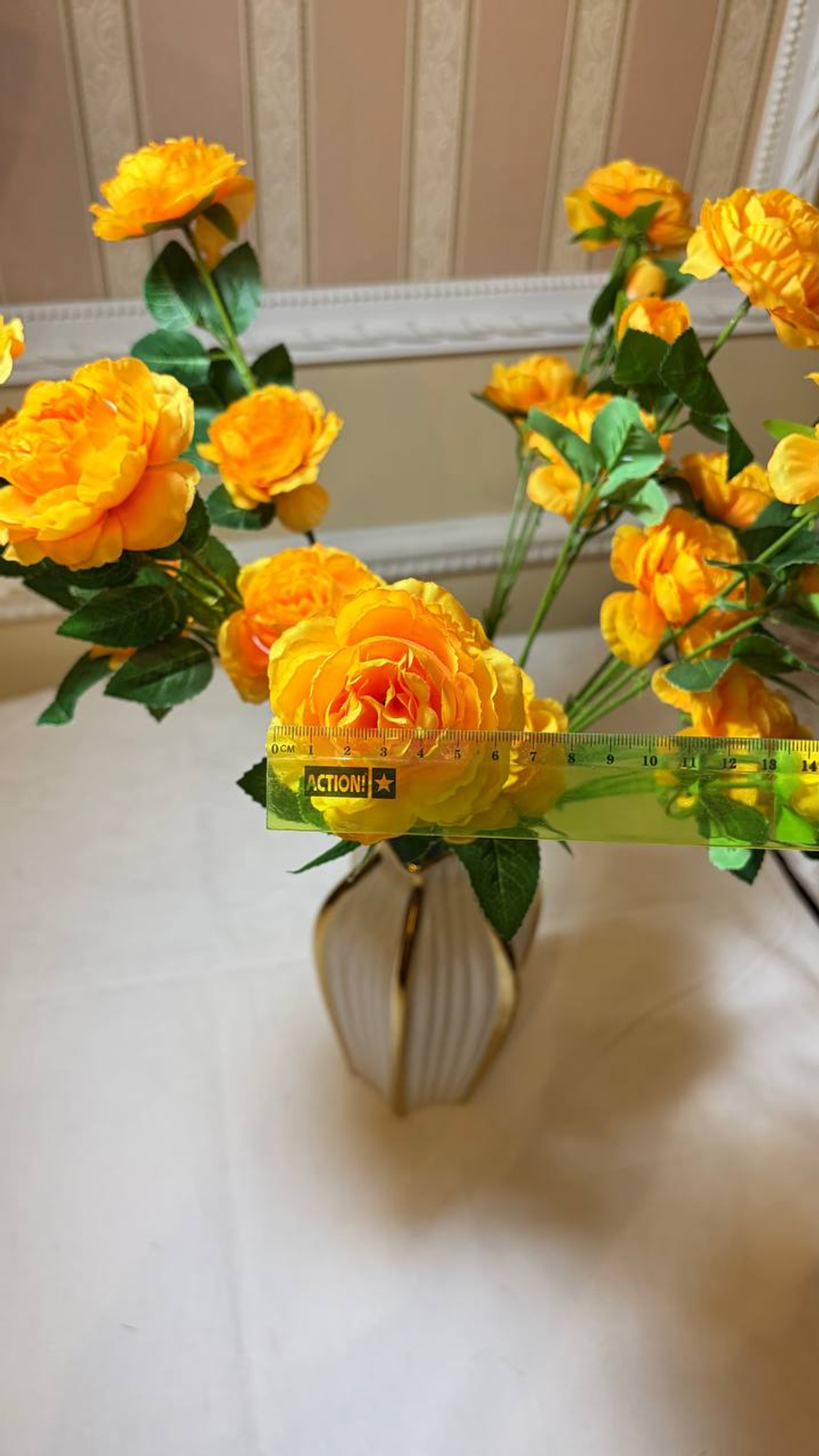 пионовидные оранжевые