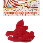Воздушные шары 5 шт, 10»/25см Красный кардинал (красный)