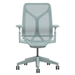Кресло Herman Miller Cosm, средняя спинка, цвет Glacier, регулируемые подлокотники