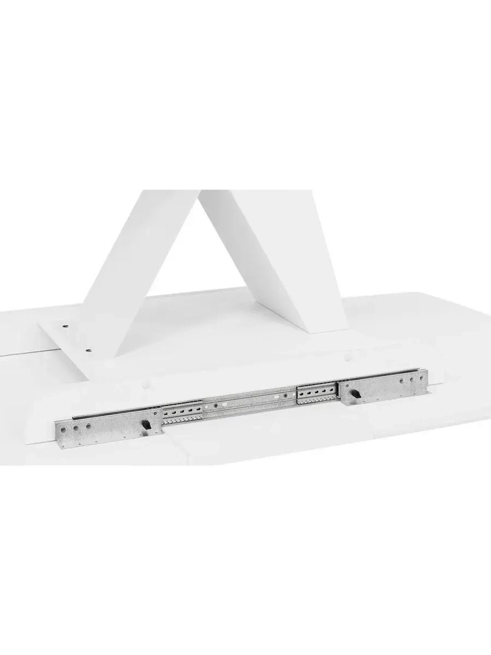 Стол кухонный Белый, 110(141)х75х75 см