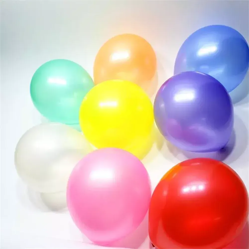 Латексный воздушный шар металлик 30 см в ассортименте (1 шт)