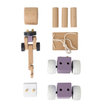 Машинка-конструктор edda, Лесовоз с краном