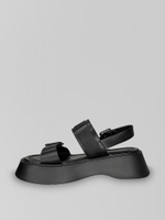 Босоножки Bai sen W86-150 однотонные с широкими ремешками