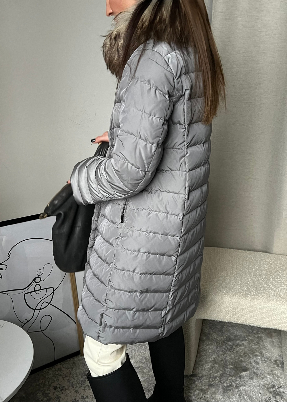 Пуховое пальто Moncler, XS