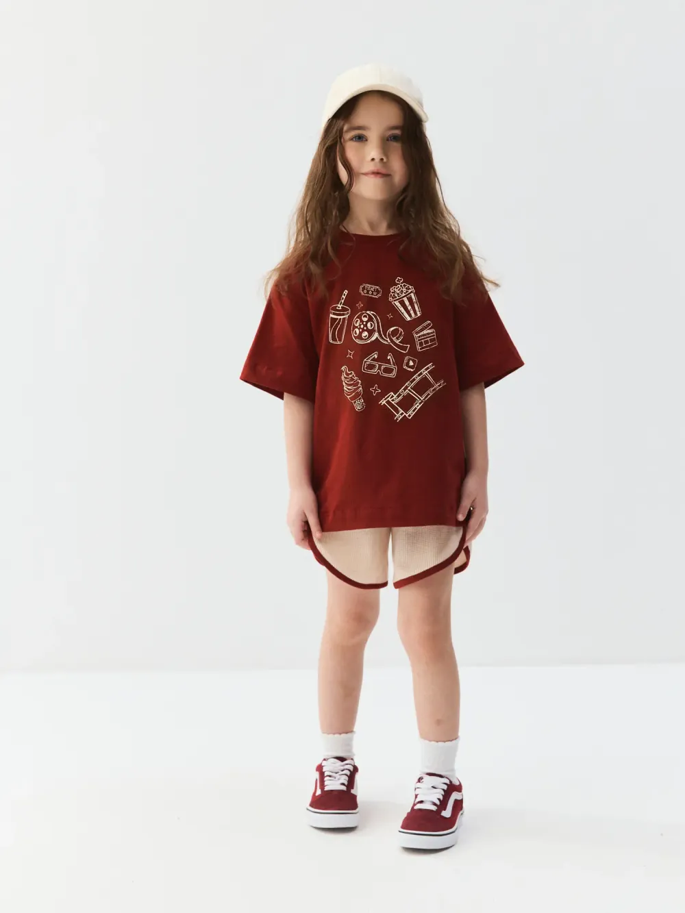 Футболка оверсайз "Вишня"