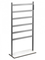 Полотенцесушитель электрический напольный WONZON & WOGHAND ESSEN, Темный графит (WW-A406-GM)