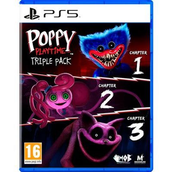 PS5 Poppy Playtime Triple Pack (Новый, Русские субтитры, PPSA-25553)