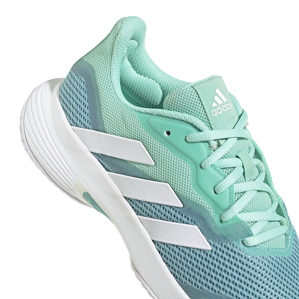 Женские теннисные кроссовки adidas CourtJam Control All Court Shoe Women - Green, White