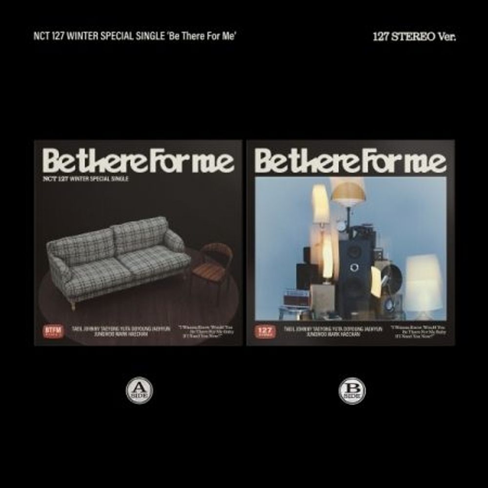 Альбом NCT 127 - Be There For Me Winter Special Single Album 127 STEREO Version RANDOM Cover