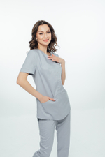 Блуза медицинская женская | Бл-353 к клеон стрейч