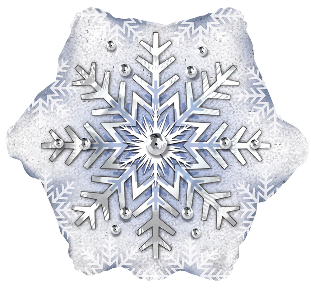 CTI (9''/23 см) Мини-фигура Снежинка Серебро