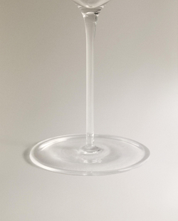 Zara Home бокал из стекла, цвет прозрачный, 14.4 см