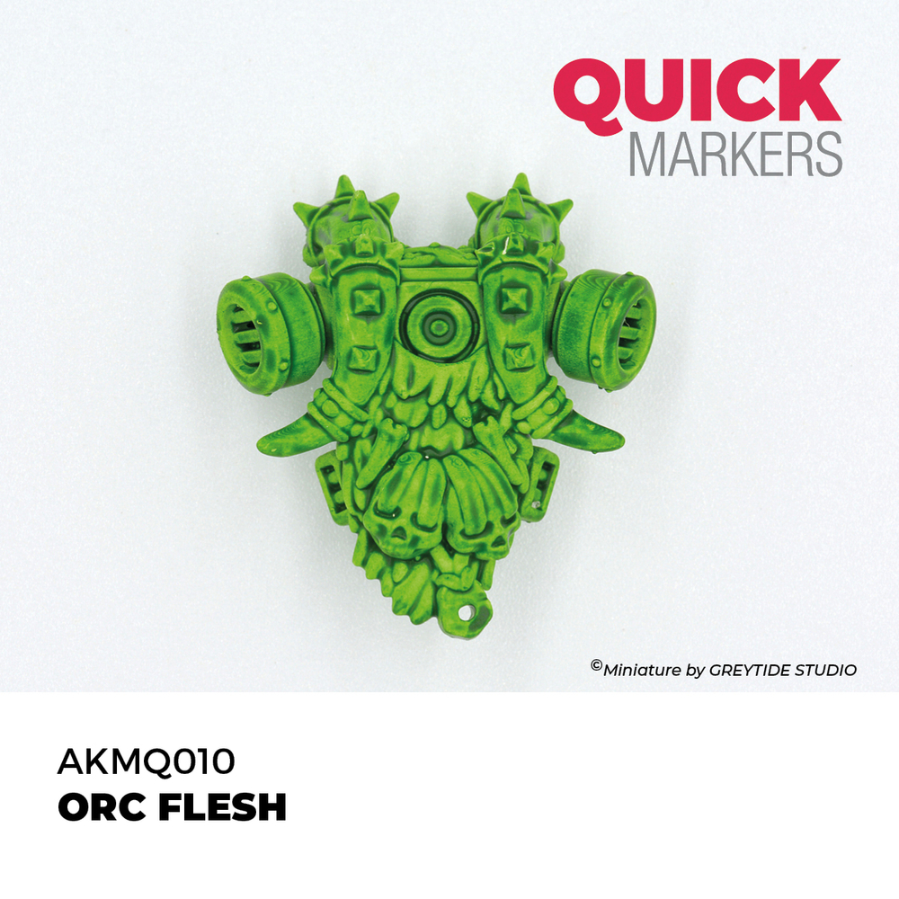 Акриловый маркер AK Interactive Quick Marker Orc Flesh