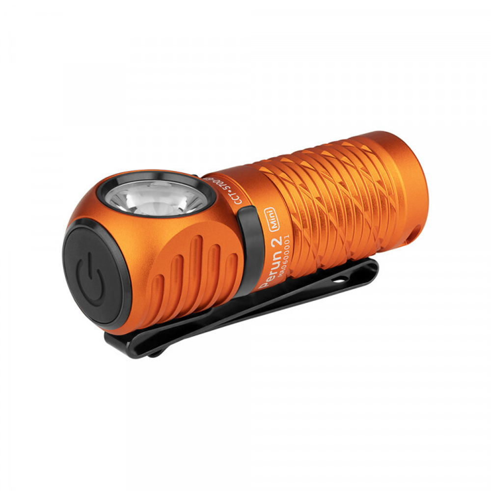 Фонарь налобный Olight Perun 2 mini Orange