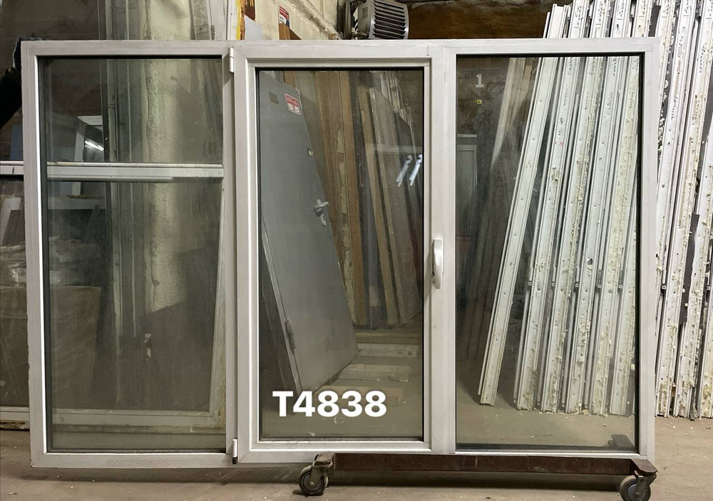 Окно Алюминиевое Б/У 150(в) х 220(ш)