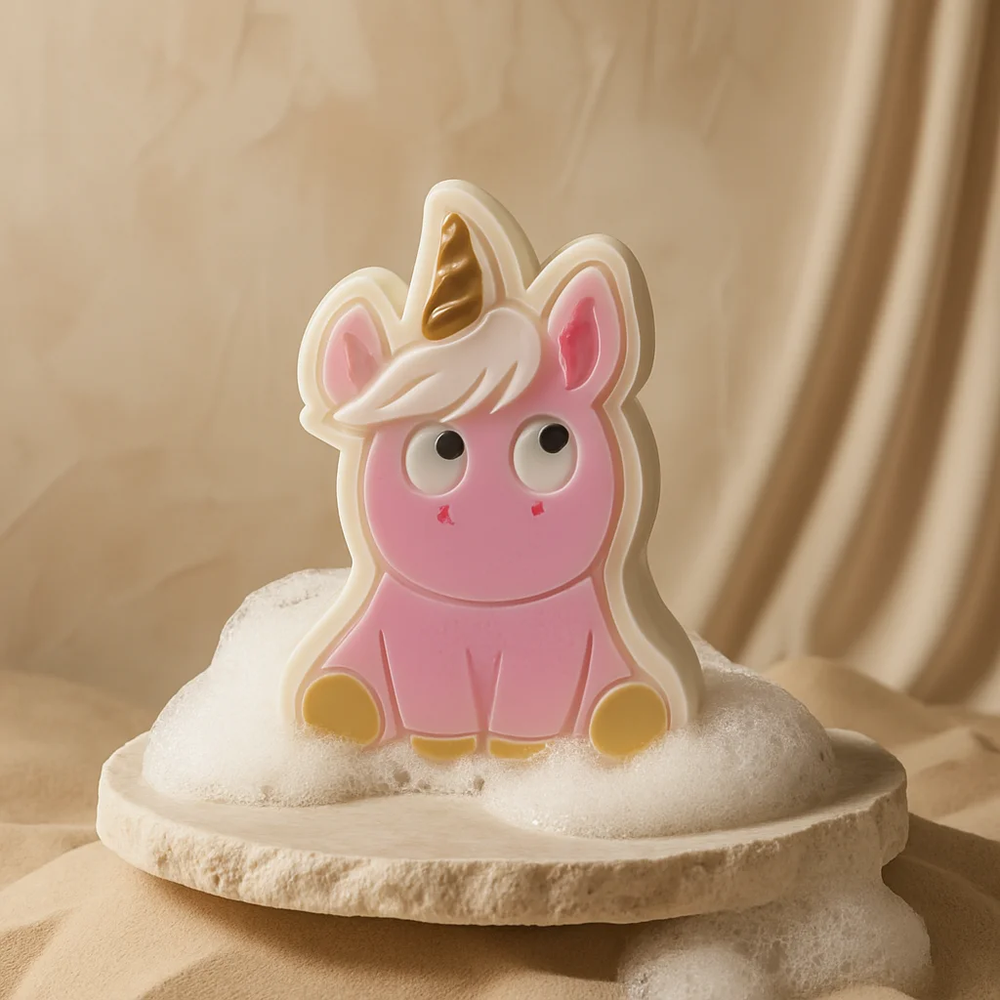 BOUTIQUE DE SAVON Бомбочка фигурка для ванны Единорог