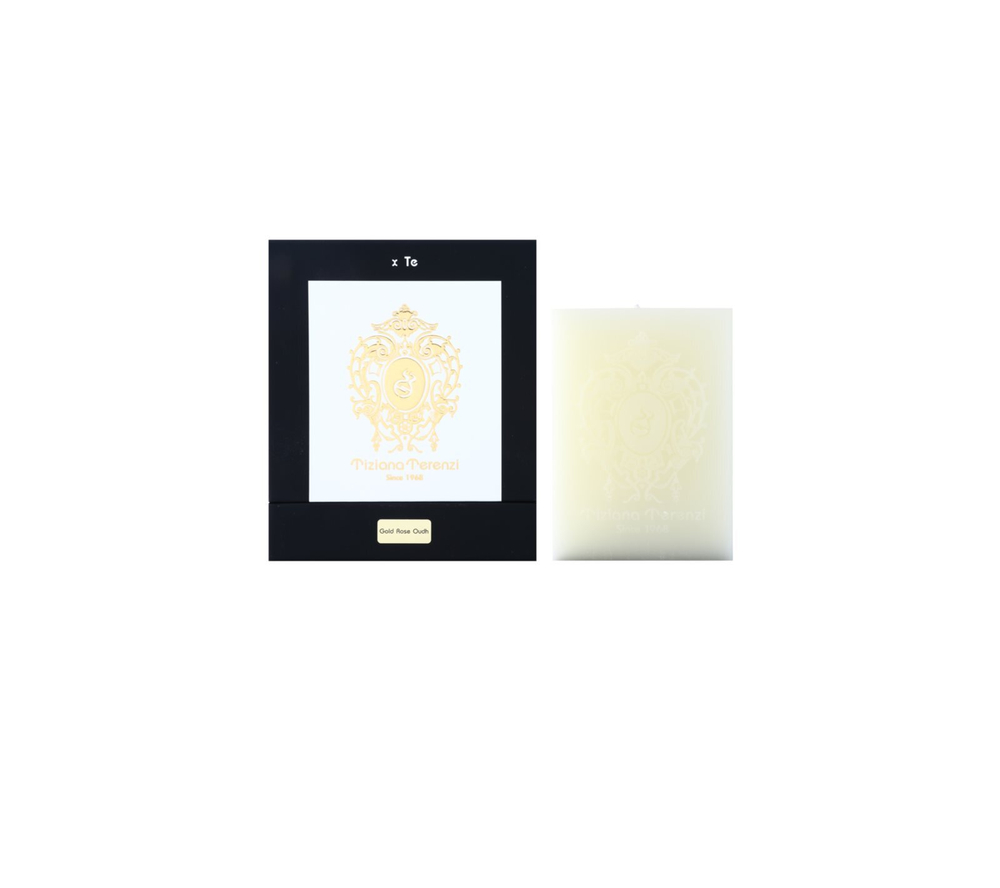 Tiziana Terenzi Gold Rose Oudh - ароматическая свеча /  10 cm   / GTIN 8016741512254