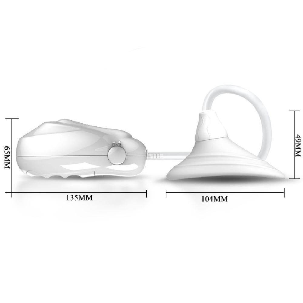Помпа автоматическая для клитора и малых половых губ с вибростимуляцией Pretty Love