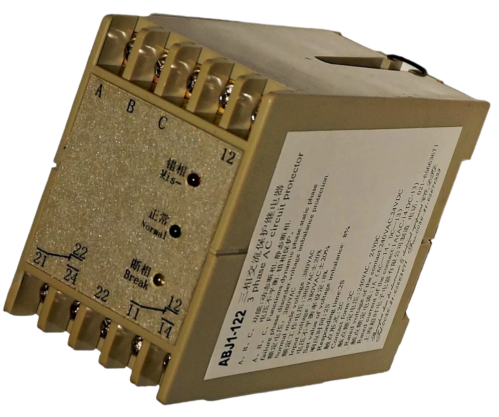 Реле контроля фаз ABJ1-122 (122X) XIZI OTIS.
