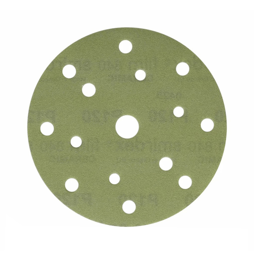 P100 Абразивный круг SMIRDEX 840 Ceramic Film Discs, D=150mm, 15 отверстий