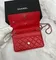 Сумка-кошелек Chanel Wallet On A Chain красный