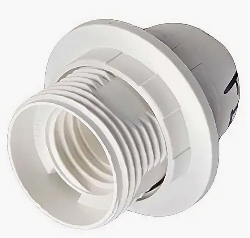 Патрон  эл Е  27  с прижим кольцом в ассортименте