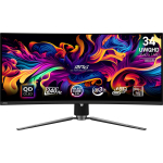 Монитор MSI 34" MPG 341CQPX QD OLED, 21:9 3440x1440 240Hz, черный
