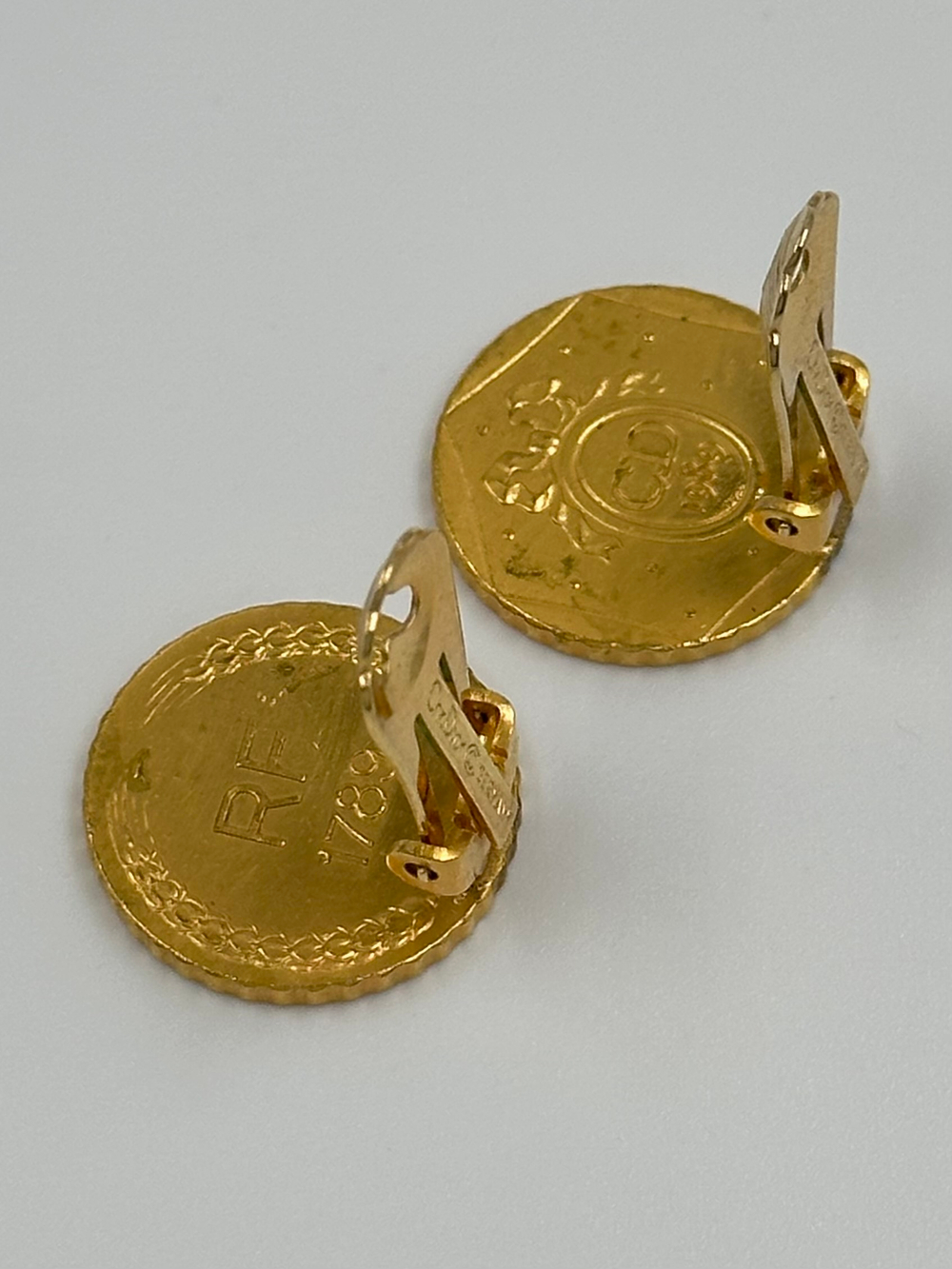 Клипсы Christian Dior