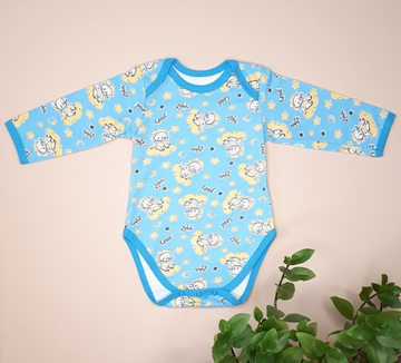 Боди Спокойной ночи (голубой)