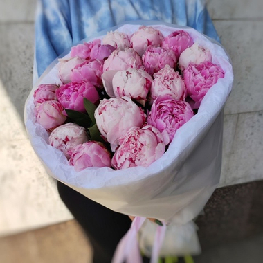 21 пион сорта "Сара Бернар"