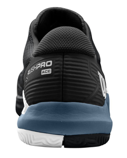 Мужские кроссовки теннисные Wilson Rush Pro Ace - black/china blue/white