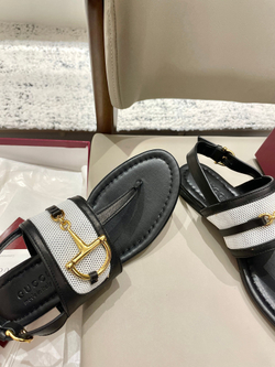 Gucci Horsebit Thong Sandal
